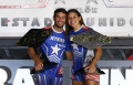 Norma Palafox and Jeyvier Cintrón celebrate their victory