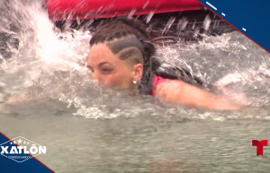 Jennifer Salinas gives advice and techniques to new athletes