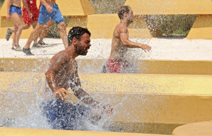 The joker goes to the Blue Team 