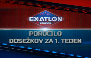 Exatlon Slovenija| Weekly Performance Chart 1